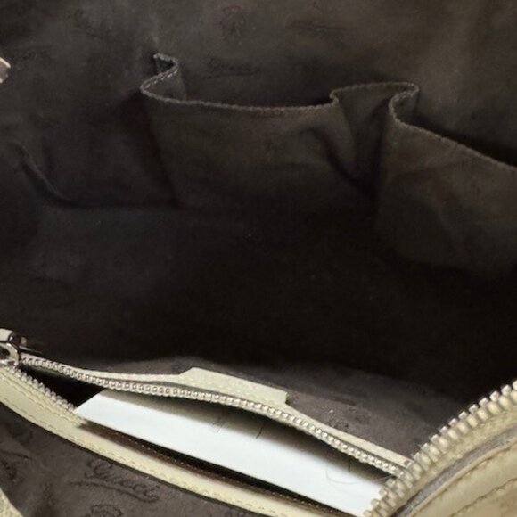 Rare.. Cream Gucci Medium Guccissima Twins  Interlocking Hobo Bag - Picture 10 of 10